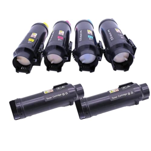 Toner compatible H625cdw de haute capacité noir 3000 pages et couleurs 2500 pages