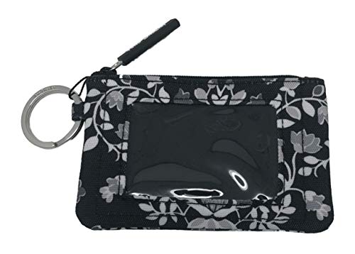 Vera Bradley Women's Lighten Up Zip ID Case (Chandelier Noir)