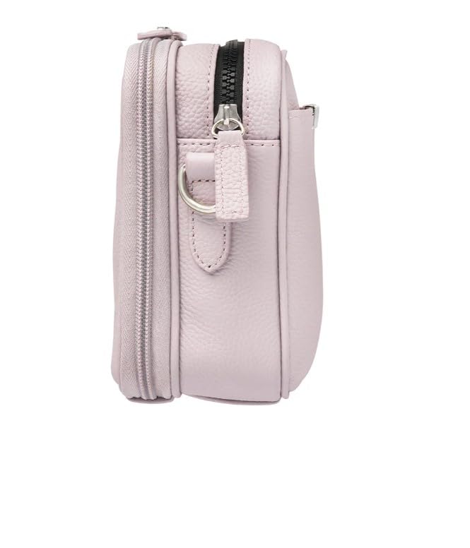 Bolso cruzado de cuero negro Gun Tote'n Mamas miniatura 2