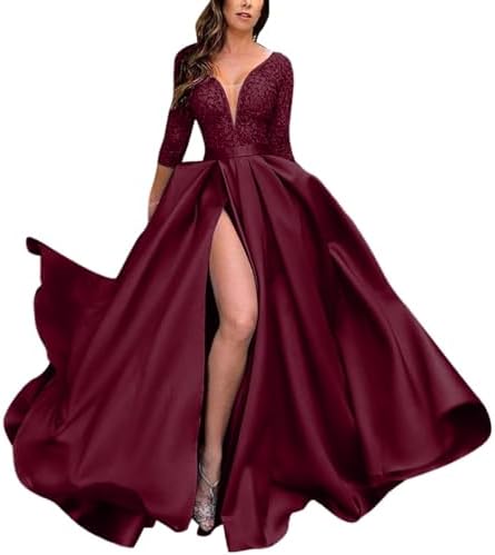 Party Dresses for Women UK, Wedding Guest Dresses for Women, Wedding Guest  Bodycon Ladies Occasion Dress Plus Size Party Wear Evening Cocktail Formal  Long Sleeve Elegant, Rd2, XL : Amazon.ie