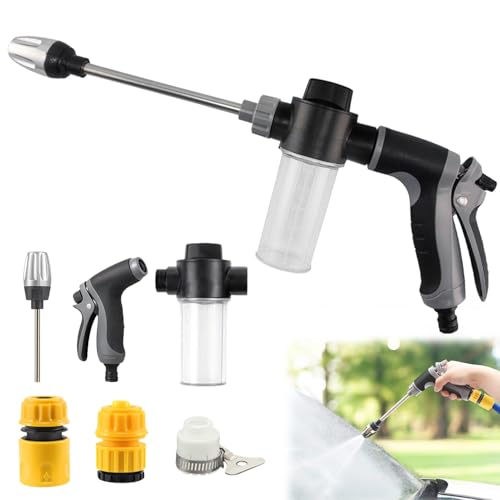 2026 Nettoyeur Haute Pression Aquoxis, Nettoyeur haute pression Waterblitz, Pistolet Nettoyeur Haute Pression Aquoxis, Pistolet Haute Pression Power Jet, pour Arrosage,...