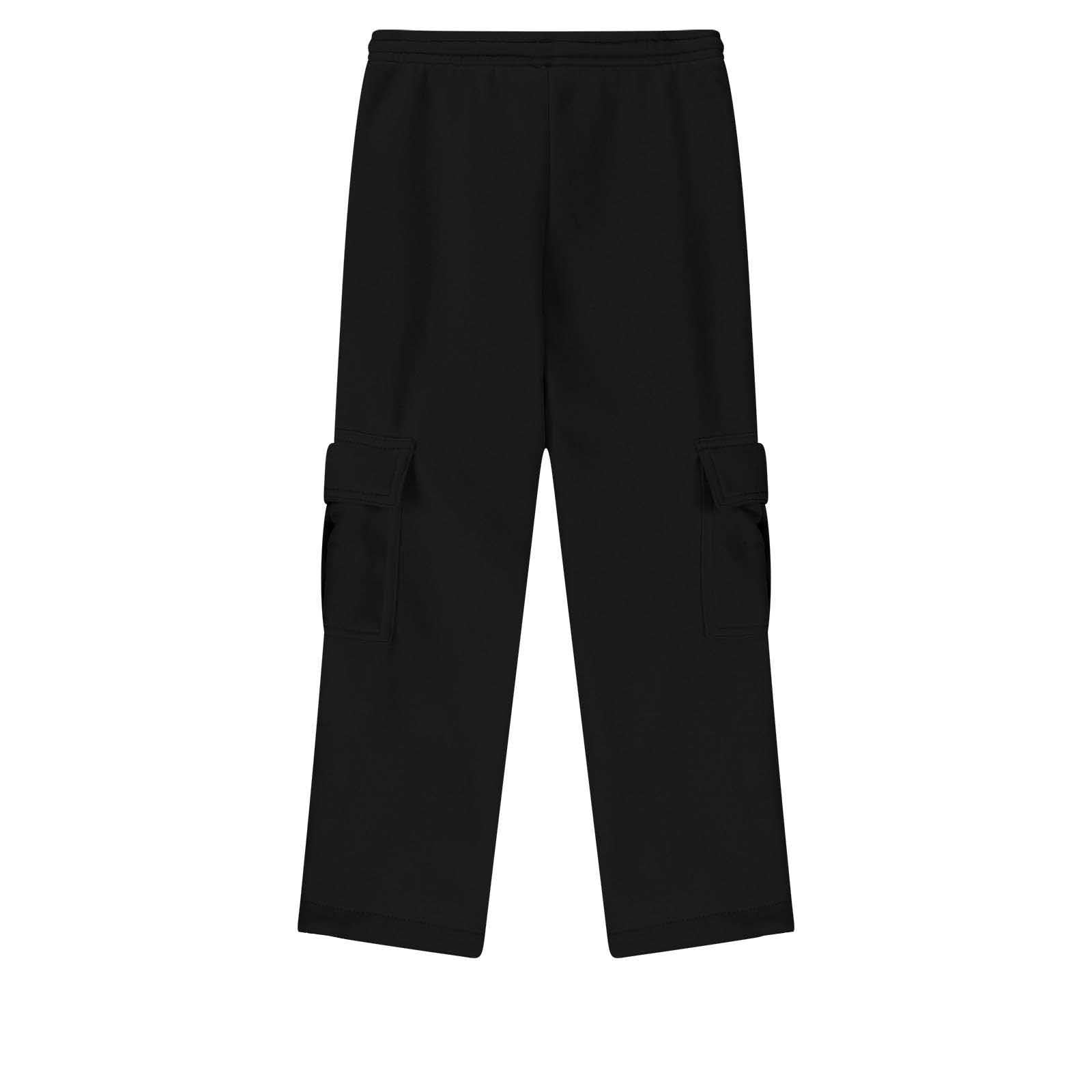 Generisch Pantalones deportivos largos para hombre, monos para niños, pantalones de chándal con cordón, pantalones negros para niños