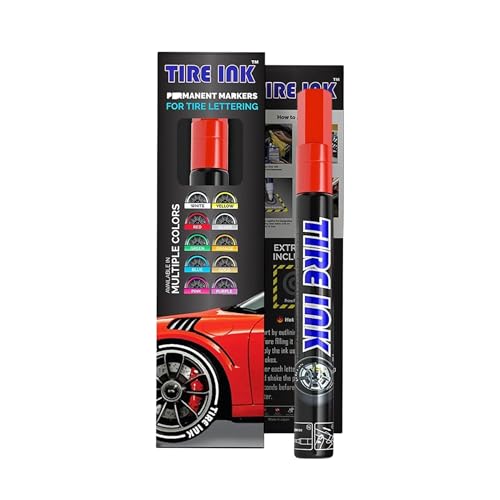 Tire Ink Color Tire Paint Pen - Waterproof...
