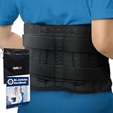 Dr. Arthritis Back Brace for Lower Back Pain Relief with 3D Lumbar Pad, Soft Breathable Mesh Fabric...