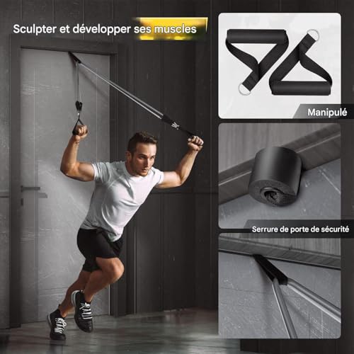 Sangle d'entraînement robuste et bandes de résistance durables - 2