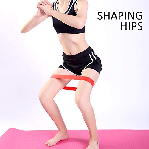 Bandas de loop de resistência, Bandas de exercício de resistência para fitness em casa, Alongamento,