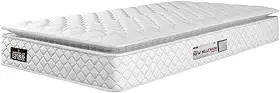 Colchão Solteiro Espuma D33 Pillow Top New Millenium Branco Hellen – Suporta Até 120 Kg Por Pessoa (Solteiro)