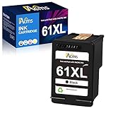 FACMS Ink 61 Black Remanufactured Ink Cartridge Replacement for HP 61 Black 61XL Ink for Envy 4500 4502 5535 DeskJet 1512 2548 2542 2540 1010 1510 OfficeJet 4630 2620 Envy 5530 Printer (1 Black)