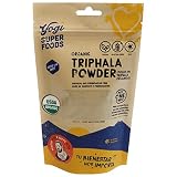 Yogi Super Foods Organic Triphala Ayurveda Herb Powder for Detox, Immune Support, Digestive Health &