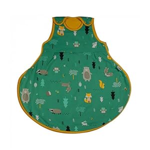 schlummersack Slaapzak baby heupdysplasie zomer 90 cm dun 100% biologische bosdieren | babyslaapzak zomer 1,0 tog 1 tog babyslaapzak zomer | zomer slaapzak baby biologisch katoen