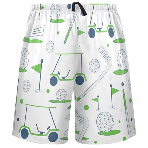 visesunny Men's Pajama Shorts Soft Sleep Shorts for Men Lounge Bottoms Wear pants Sleepwear with Pocket