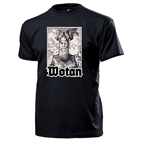T-Shirt Wotan Germanen Odin imprimé haute définition Walhalla