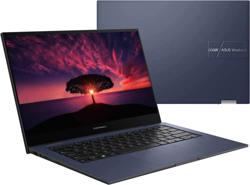 Asus Vivobook 2-In-1 Convertible Laptop, 14" Hd Touchscreen, Intel Celeron N4500, Windows 11 Home, 4Gb Ram, 64Gb Emmc, 256Gb Ssd, Numberpad, Type-C, 1-Year Microsoft 365 Personal, Pcm Stylus Pen #TOP2