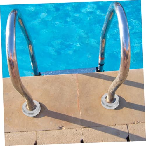 Tapas para Escaleras de Piscina de Acero Inoxidable Yardwe 4 Piezas miniatura 5