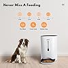 WOPET-Automatic-Pet-Feeder-Food-Dispenser-for-Cats-and-DogsFeatures-Distribution-Alarms-Portion-Control-Voice-Recorder-Programmable-Timer-for-up-to-4-Meals-per-Day Automatic Food Dispenser for Dogs