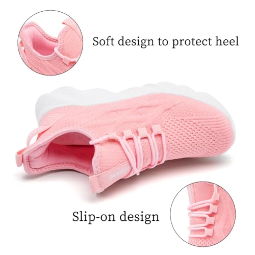 Image of DLWKIPV Womens Slip on Walking Tennis Shoes for Women Work Running Athletic Gym Sports Sneakers Lightweight Casual Shoe