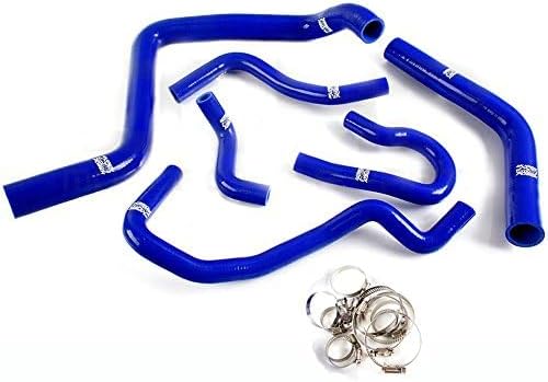 G-PLUS Silicone Radiator Coolant Hose Pipe Kit Clamps Compatible with Honda Civic Type-R EK EG B16A B18C B20B 1992-2000,Blue