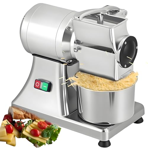 Rallador Comercial Eléctrico de Queso de Acero Inoxidable miniatura 1
