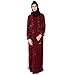 RISTHY Musulmán Abaya Dubai Turquia Musulmana Lentejuelas Vestidos de Encaje Largos Suelta...