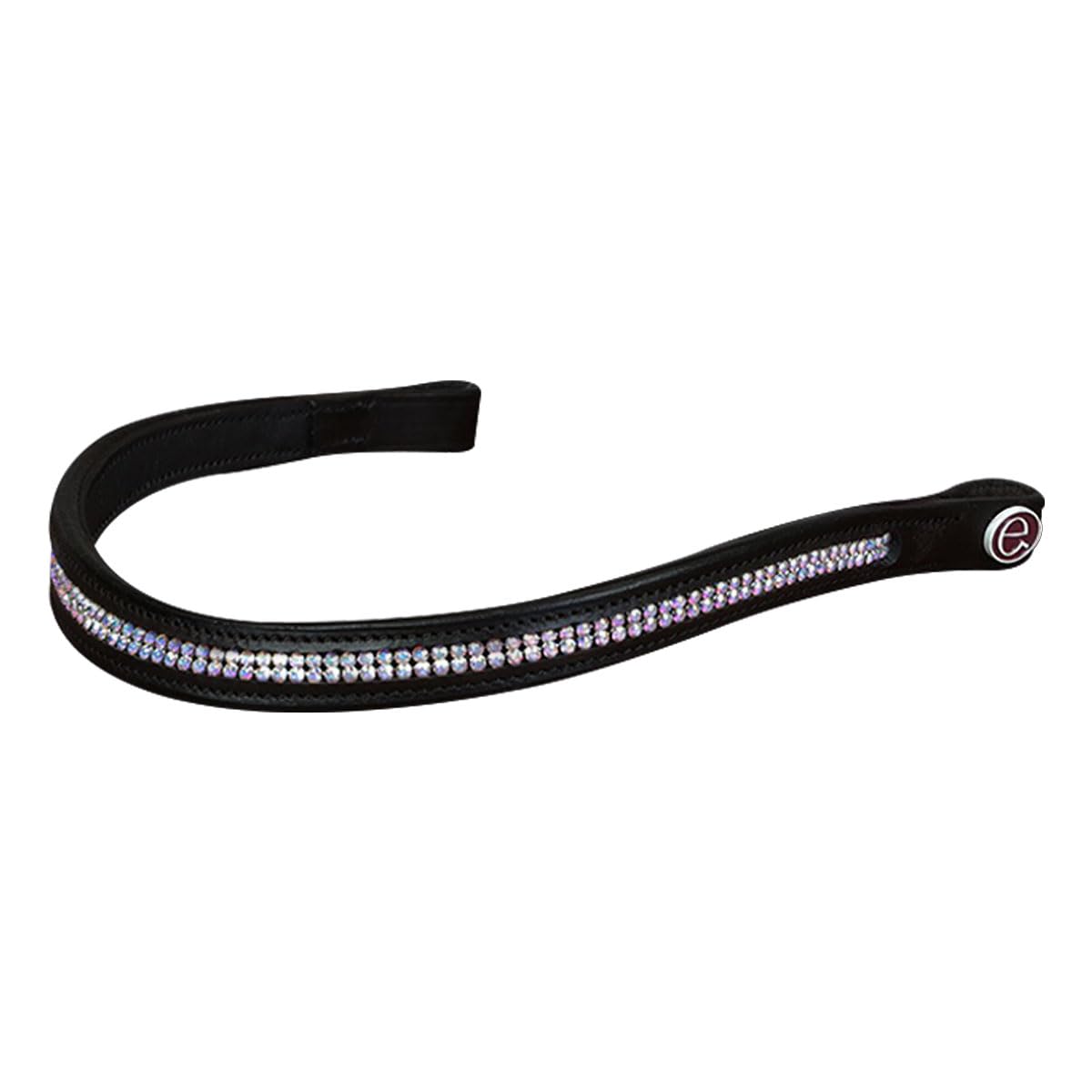 Frontalino Softy Amabel da Equitazione, Materiali Morbidi e Resistenti, Confortevole e Efficiente, Decorazioni di Pregio, Stile Unico