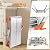 LEADALLWAY Aluminum Work Platform Step Ladder, 440 Lbs Capacity, Silver