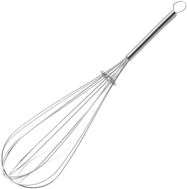 Balloon Egg Whisk Kitchen Tool – Manual Hand Mixer for Baking, Cream, and Coffee Foam, Rust-Resistant Stainless Steel