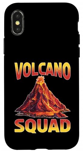 Volcano Squad 科学化学実験 スマホケース iPhone X/XS 用