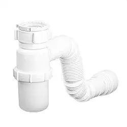 Sifão Sanfonado com Copo Universal Branco