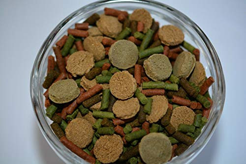 AQUATICBLENDEDFOODS ABF PLECO Veggie Stick & Wafer Mix #2,Krill,Kelp,Earthworm,Spirulina,Fish,ABF211 (4 oz)
