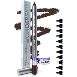 Wonderskin Eyeliner Pencil 1440 Longwear Eyeliner Waterproof & Smudge Proof | Waterproof deep brown eyeliner, smudge-proof formula glides on smoothly for precise, long-lasting definition.