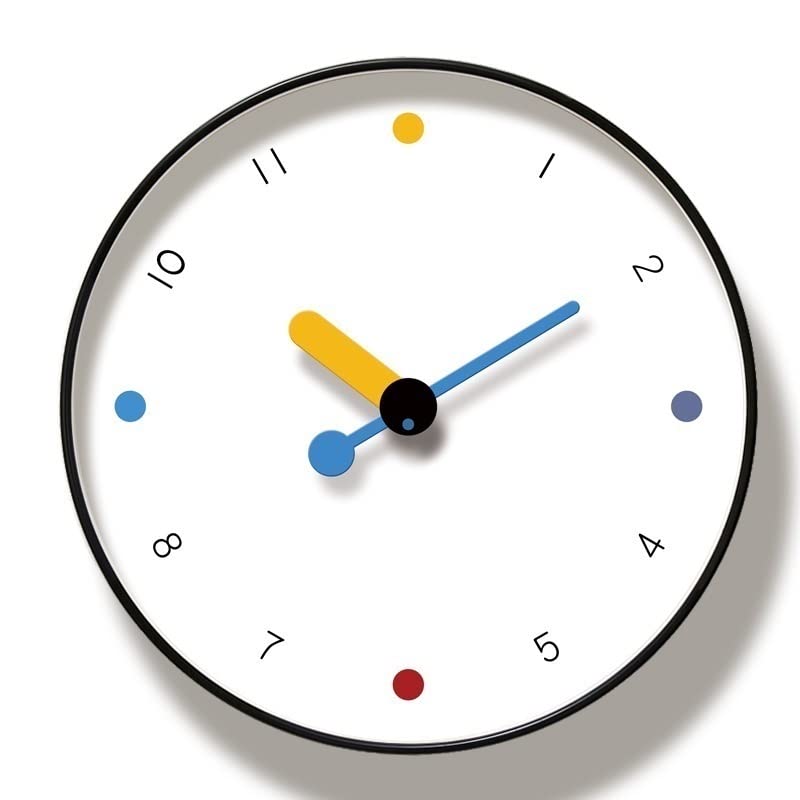 Horloges d'extérieur design moderne et montre murale ronde de salon