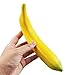TAODAN 6pcs Fake Banana Artificial Yellow Bananas 7.8