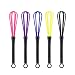 Garneck - 5 pezzi in plastica per parrucchieri, parrucchieri, colore crema, frusta per utensili da cucina, frusta per frullare frusta (colori casuali)