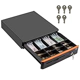 Tera Kassenschublade, Registriergerät für Verkaufsstellungssysteme (41 x 41 cm) RJ12 mit 5 Schlüsseln