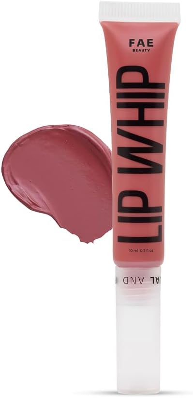 FAE Beauty Lip Whip 12H Matte Liquid Lipstick | Long Wear | Non Drying | Soft Mousse Smudgeproof Formula | Vegan | Enriched with Vitamin E and Cherry Coffee - Edge