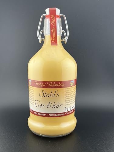 Eierlikör klassik mit Eiern aus Freilandhaltung hergestellt