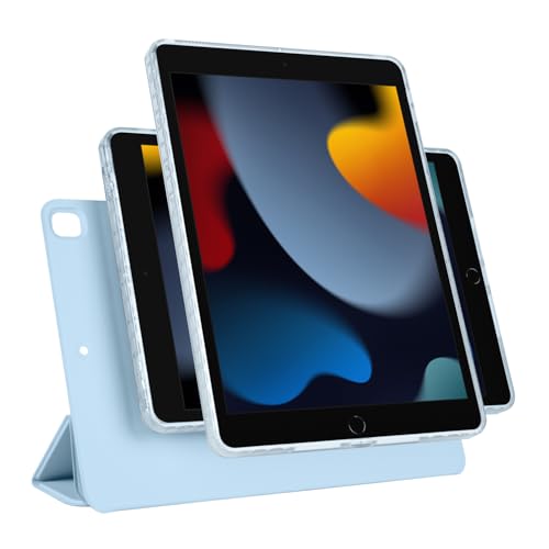 Coque Honor Pad 9 12.1 transparente fine et étui magnétique bleu