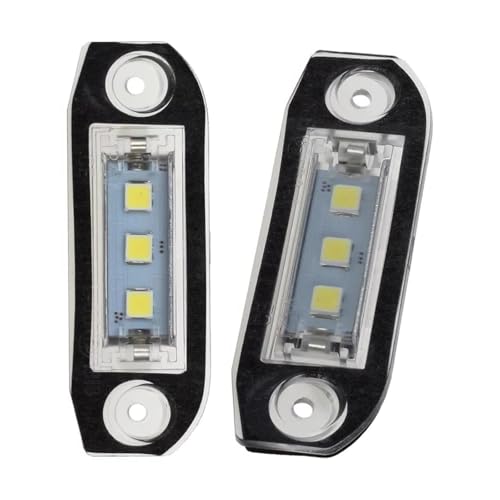 Luces de matrícula de coche para Volvo S40 S80 XC90 plafón piloto trasero de recambio