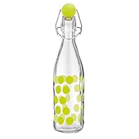 Algopix Similar Product 9 - zakdesigns Glass Bottle Dot 1l in