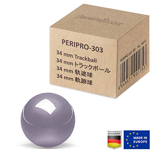 Image of Perixx PERIPRO-303 GLV Small Trackball, 1.34 Inches Replacement Ball for PERIMICE and M570, Glossy Lavender