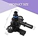 Dogary Car Vapor Canister Purge Valve, Evaporative Emission Purification Valve, EVAP Component OEM# 9U5Z9C915AB AU5Z-9C915-B 9U5Z-9C915-A, Compatible with Ford Mustang Lincoln (Black)