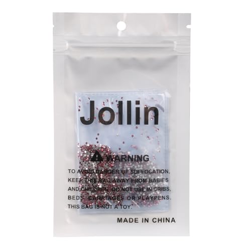 Image of Jollin Crystal Flatback Rhinestones Gems for Crafts 1.4mm SS3, Rose | Glue Fix, 2880pcs Glass Rhinestones for Bedazzling, Clothes, Tumblers, Nail Art, Shoes, Bags, Caps & Accessories Decoration
