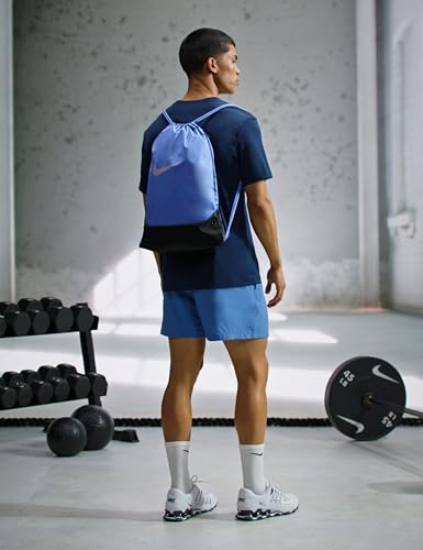 Image of Nike Unisex Adult Gameday Brasilia X Drawstring Bag Backpack (18L) | Mens and Womens