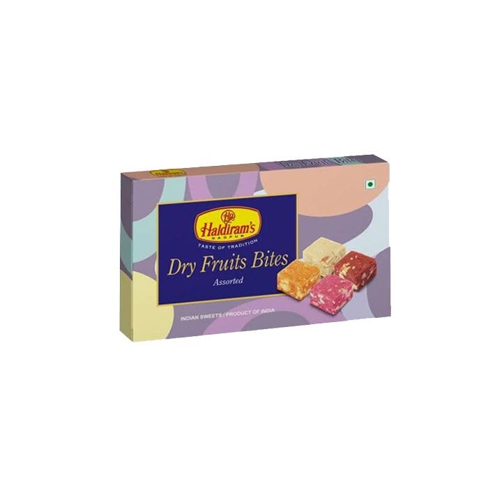 Haldiram's Nagpur Dry Fruits Mix Bites 200g | Premium Assorted Dry Fruit Sweets | Healthy & Nutritious Bites | Ideal for Gifting, Snacking & Festivals-image-8