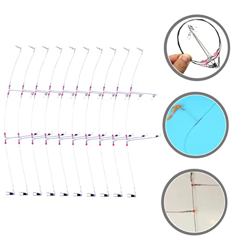 Kit de Accesorios de Pesca Profesional 10 piezas Acero Inoxidable miniatura 5