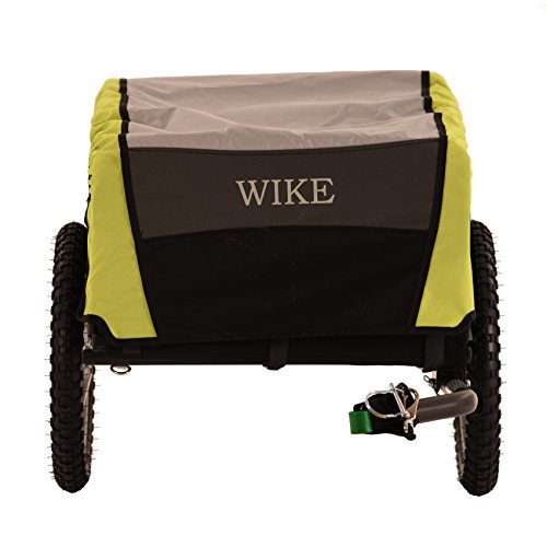 Wike City Cargo Bicycle Trailer - Black/Lime #TOP2
