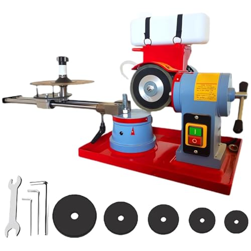 Circular Saw Blade Grinder,End Mill Sharpener,2850RPM Electric Grinding,Optical Precision,Carbide/Alloy Blades,for 80-700MM Industrial/Carpentry Cutting 550W