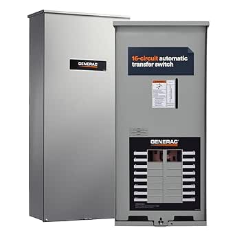 Generac RXG16EZA3 16-Circuit 100 Amp Automatic Transfer Switch