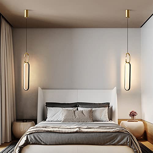 Lampe suspendue réglable pour couloir avec lustre LED dimmable - 6