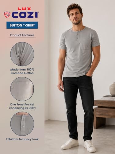Image of Lux Cozi Men's Regular Fit T-Shirt